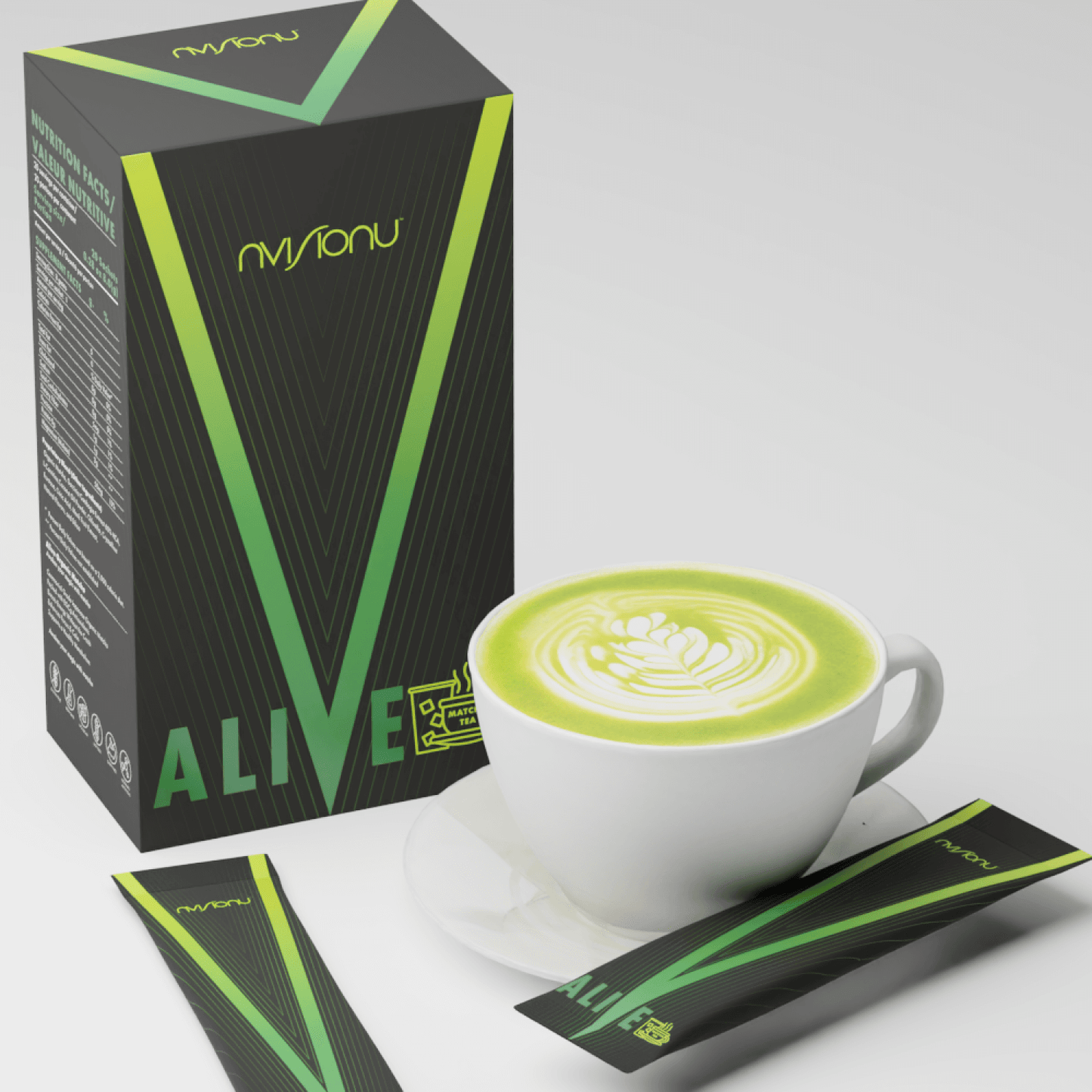 Alive Matcha Pack 3 Boxes