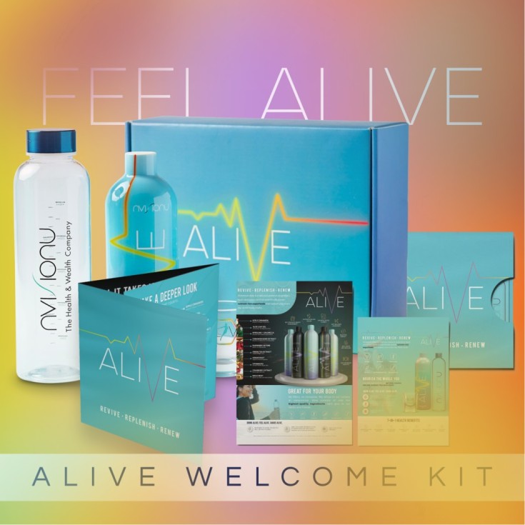 Alive Welcome Kit - Blue