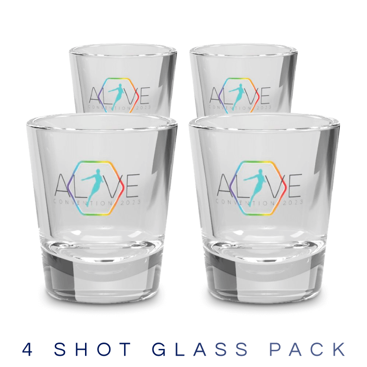 4 Shot Glass Pack