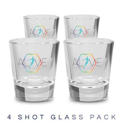 4 Shot Glass Pack